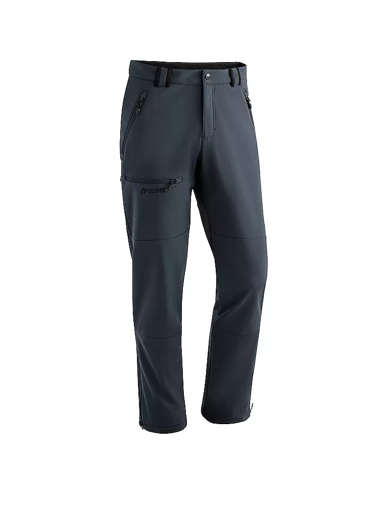 MAIER | Herren Wanderhose Adakit mit Schneefang | grau