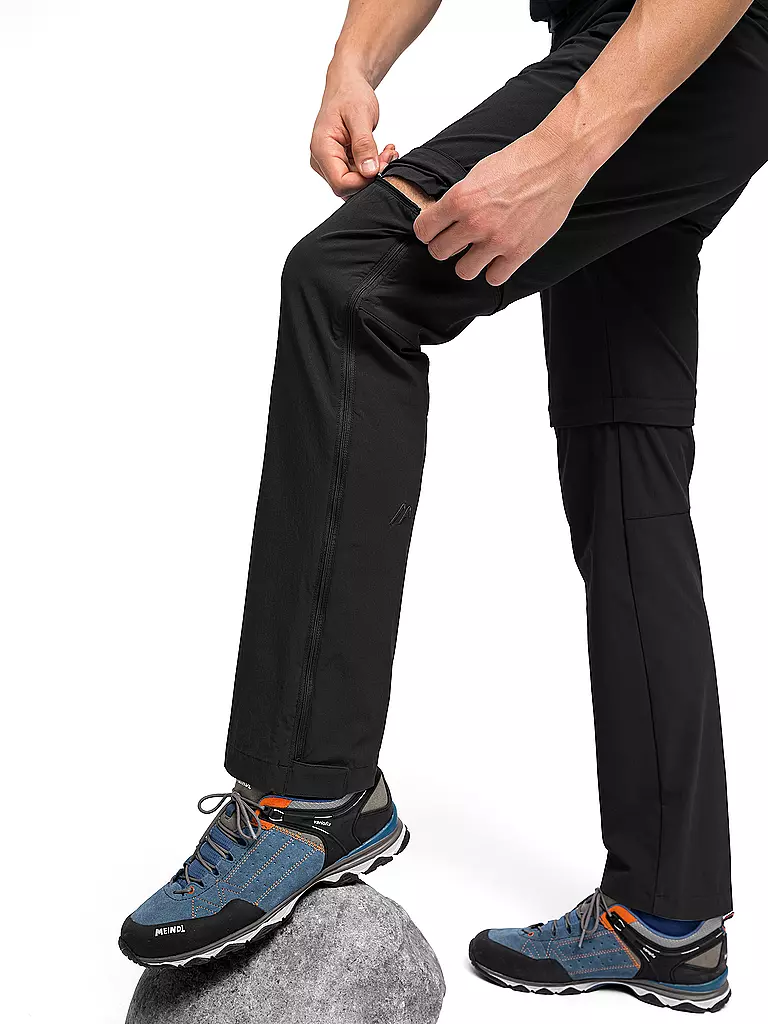 MAIER | Herren ZippOff-Wanderhose Tajo T | grau