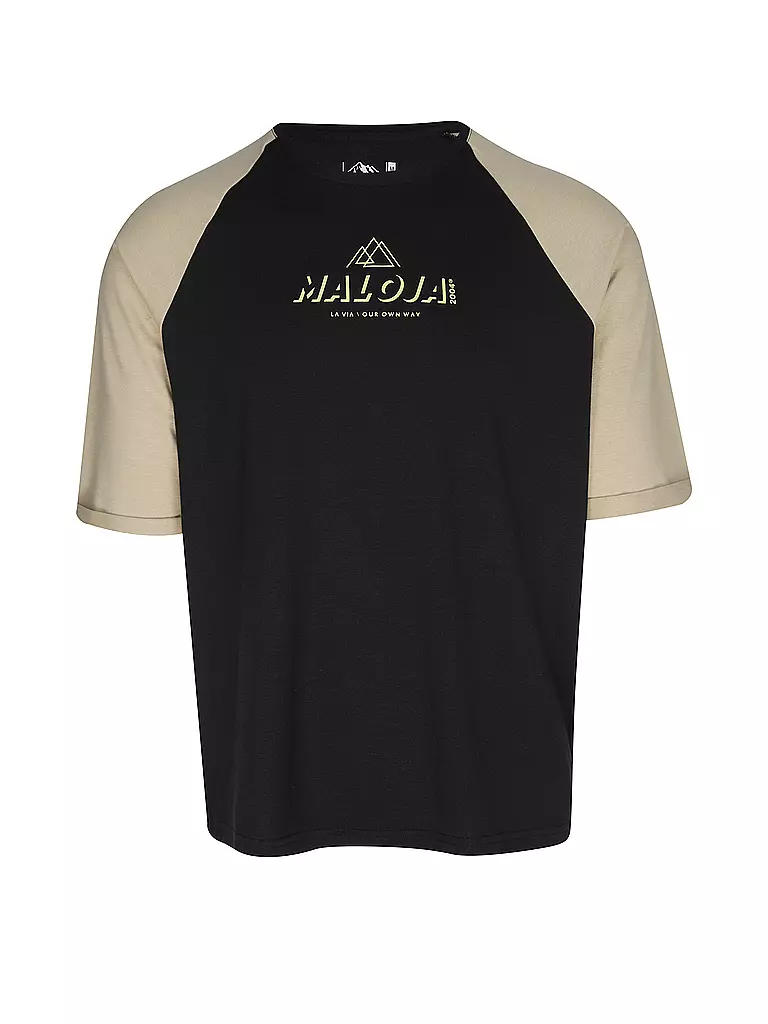 MALOJA | Herren Radtrikot AnderterM. | schwarz