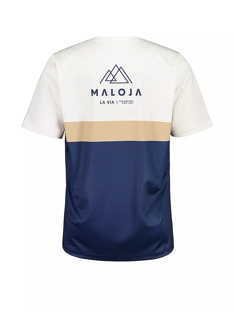 MALOJA | Herren Radtrikot BarettiM. Multi | dunkelblau