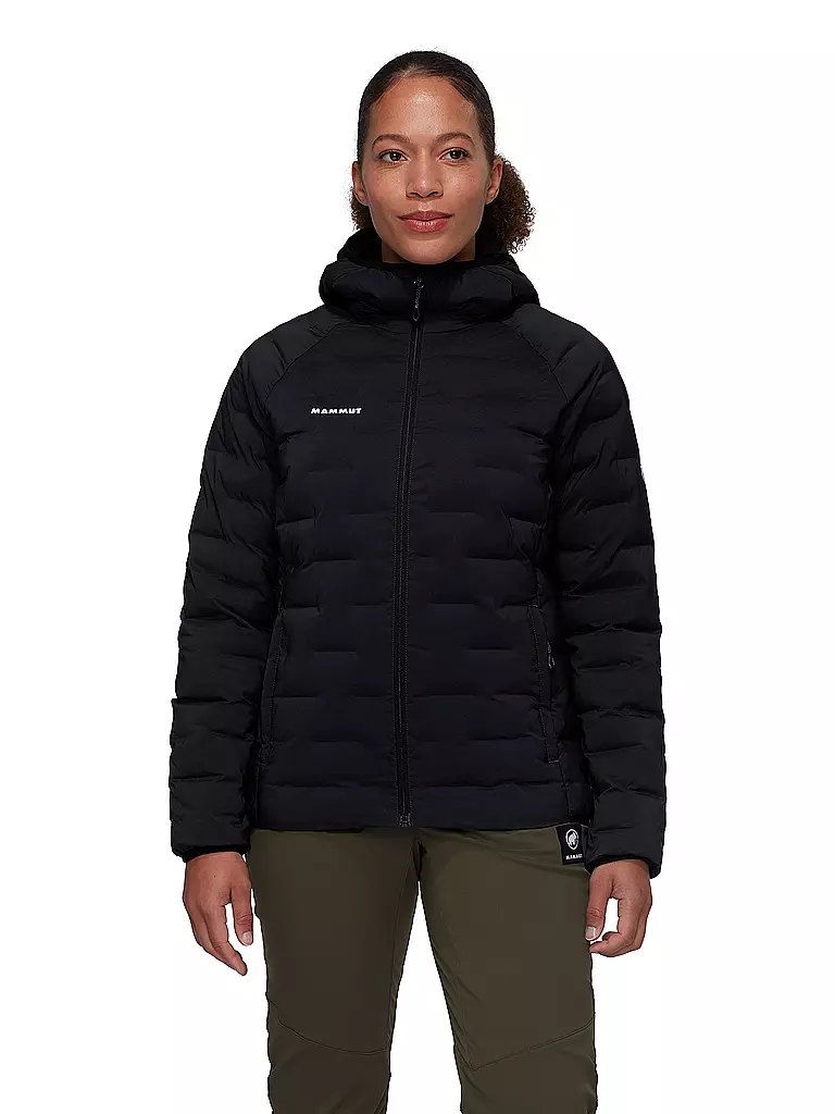 MAMMUT | Damen Isolationsjacke Sender IN Hooded  | schwarz