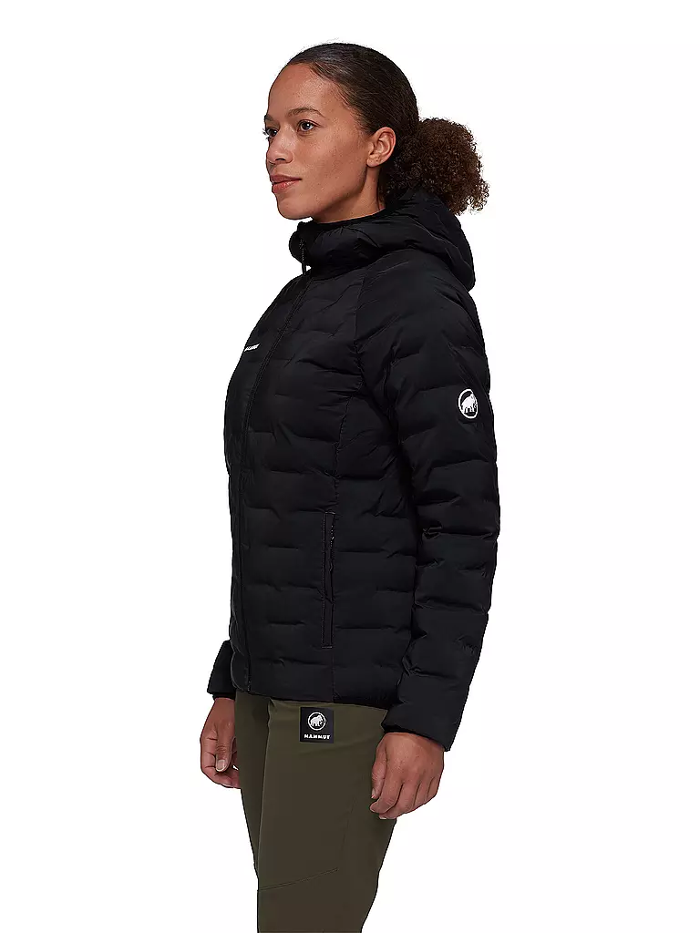 MAMMUT | Damen Isolationsjacke Sender IN Hooded  | schwarz