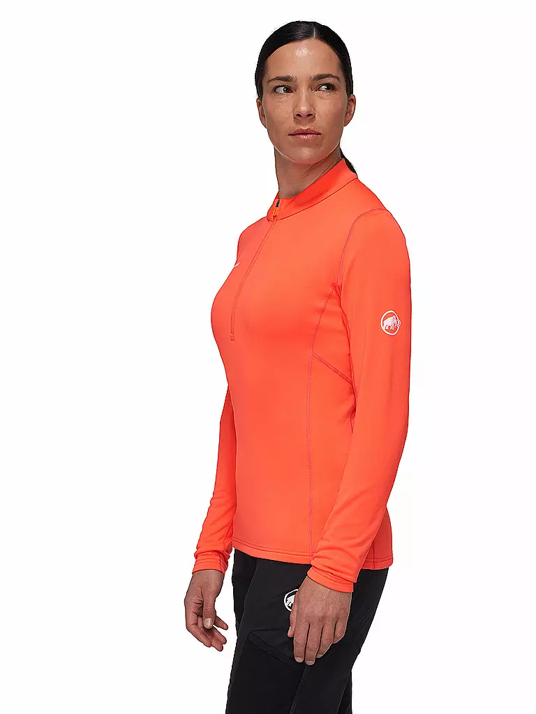 MAMMUT | Damen Touren Zipshirt Aenergy Polartec | koralle