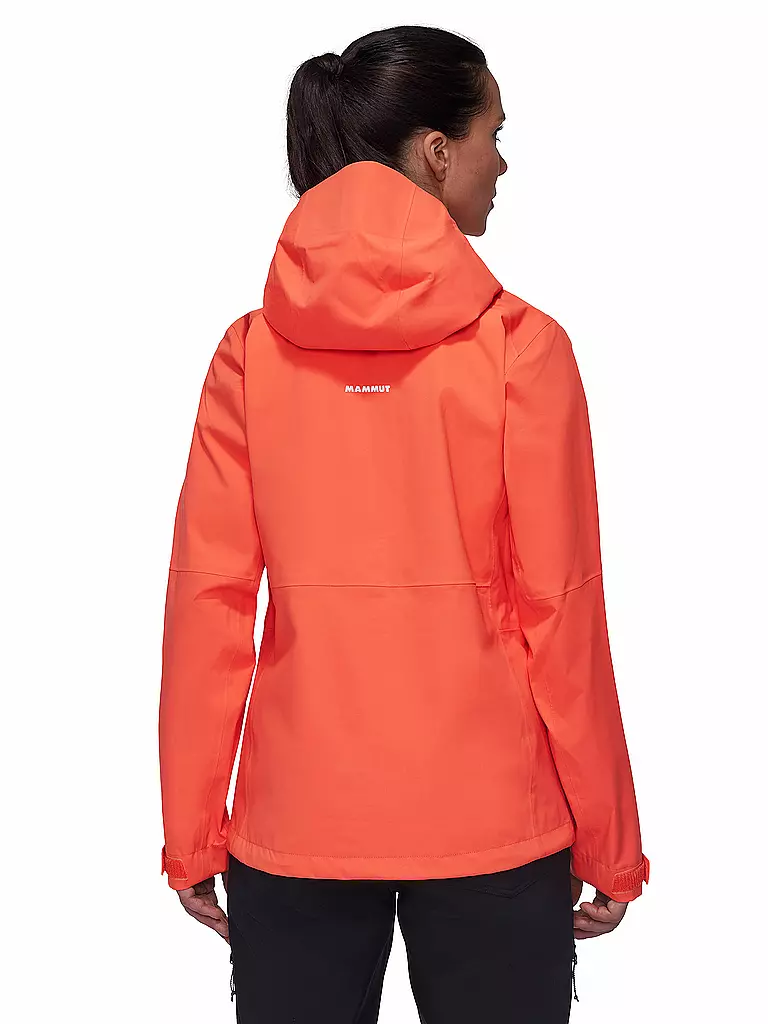 MAMMUT | Damen Tourenjacke Linard Guide 3L Hoodie | koralle