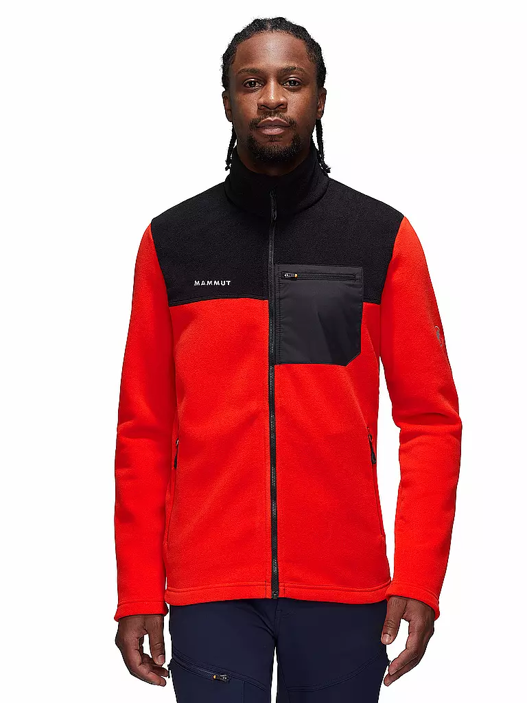 MAMMUT | Herren Fleecejacke Innominata Polartec | rot