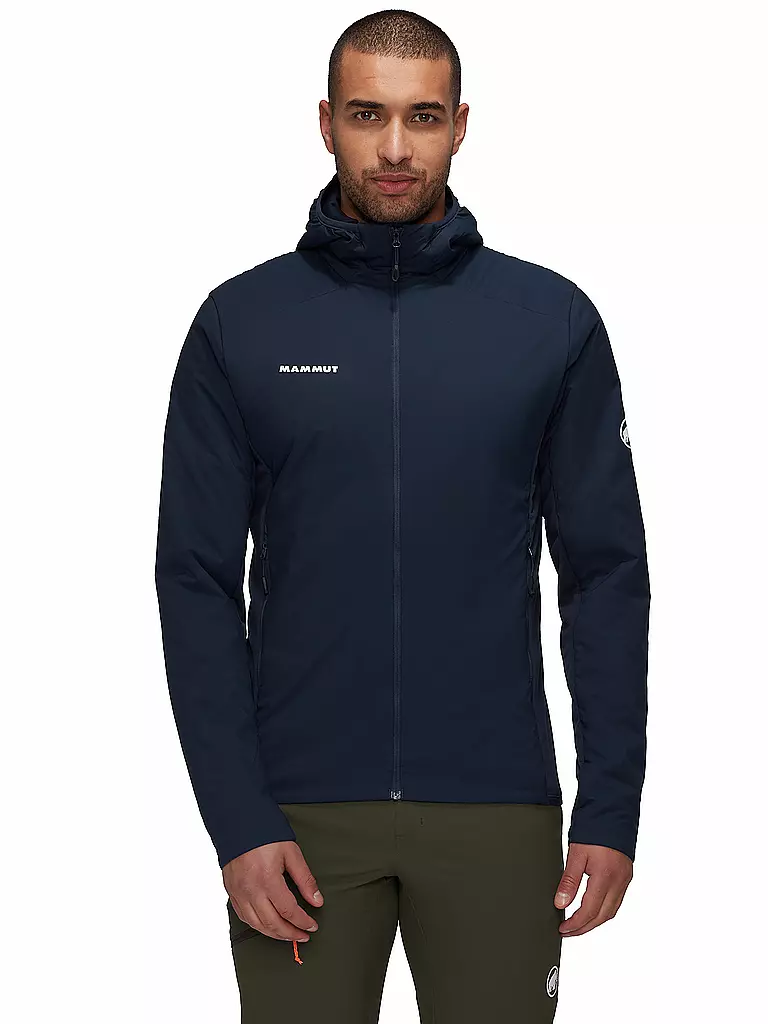 MAMMUT | Herren Isolationsjacke Rime Light IN Flex Hooded | dunkelblau