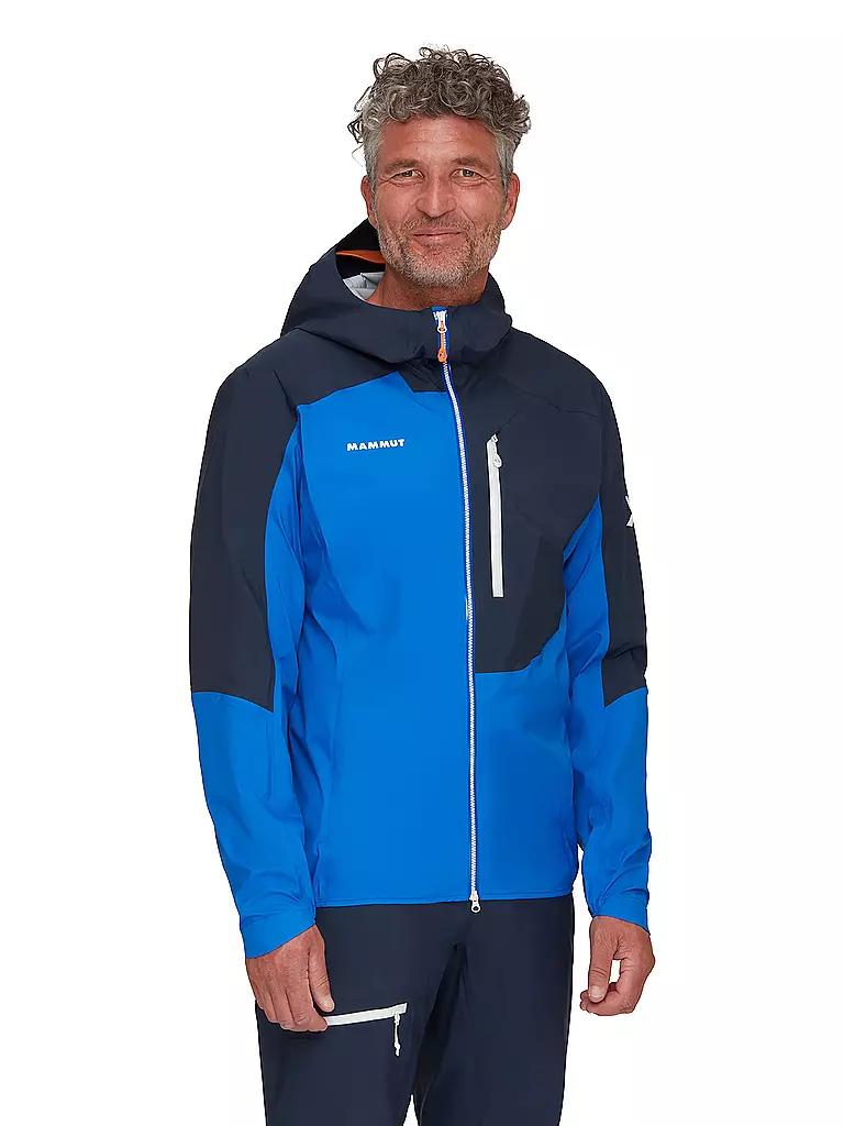 MAMMUT | Herren Wanderjacke Eiger Speed HS 3L Hoodie | blau