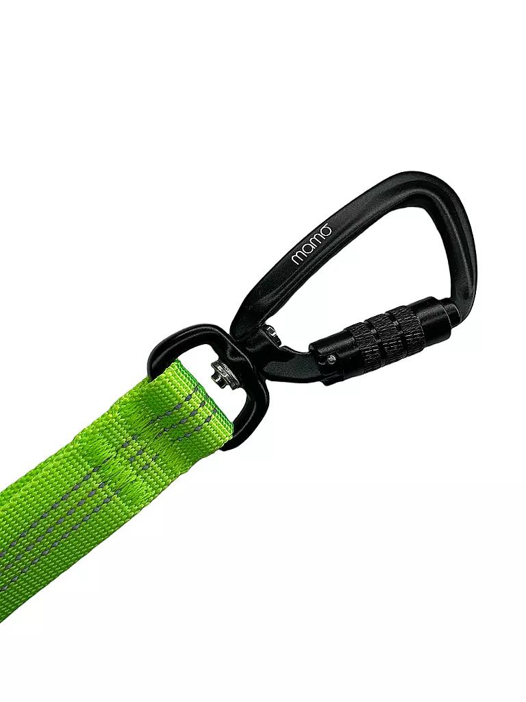 MAMO PET SPORTS | Hundeleine Mamo Bungee Leash Austria Edition 185cm/25mm | grün