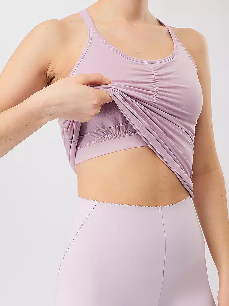 MANDALA | Damen Yoga Top Infinity | rosa