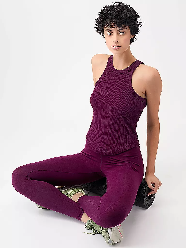 MANDALA | Damen Yogatight High Rise Full Length | dunkelgrün