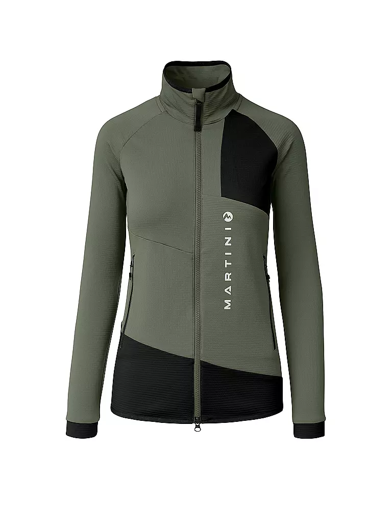 MARTINI | Damen Touren Fleecejacke Argon | olive