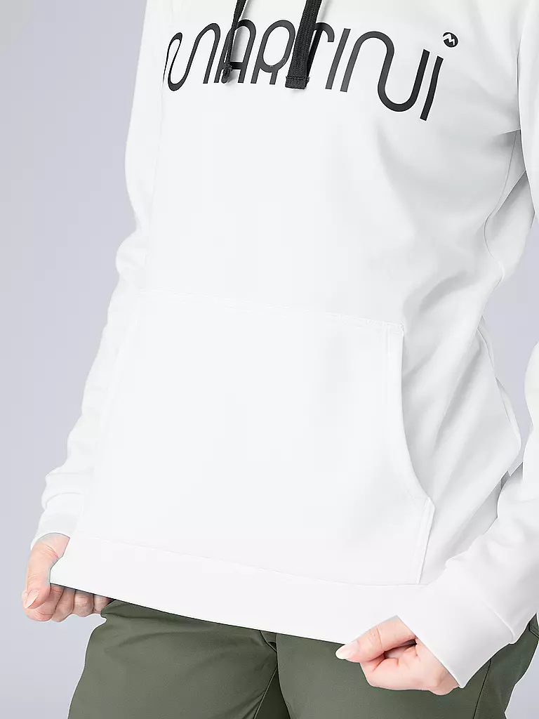 MARTINI | Damen Touren Hoodie Recharge Logo | weiss