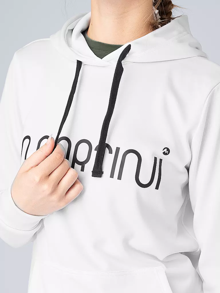 MARTINI | Damen Touren Hoodie Recharge Logo | weiss