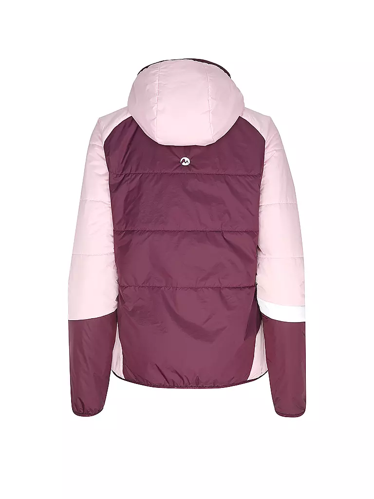 MARTINI | Damen Touren Isojacke Horizon G-LOFT® Hoodie | rosa