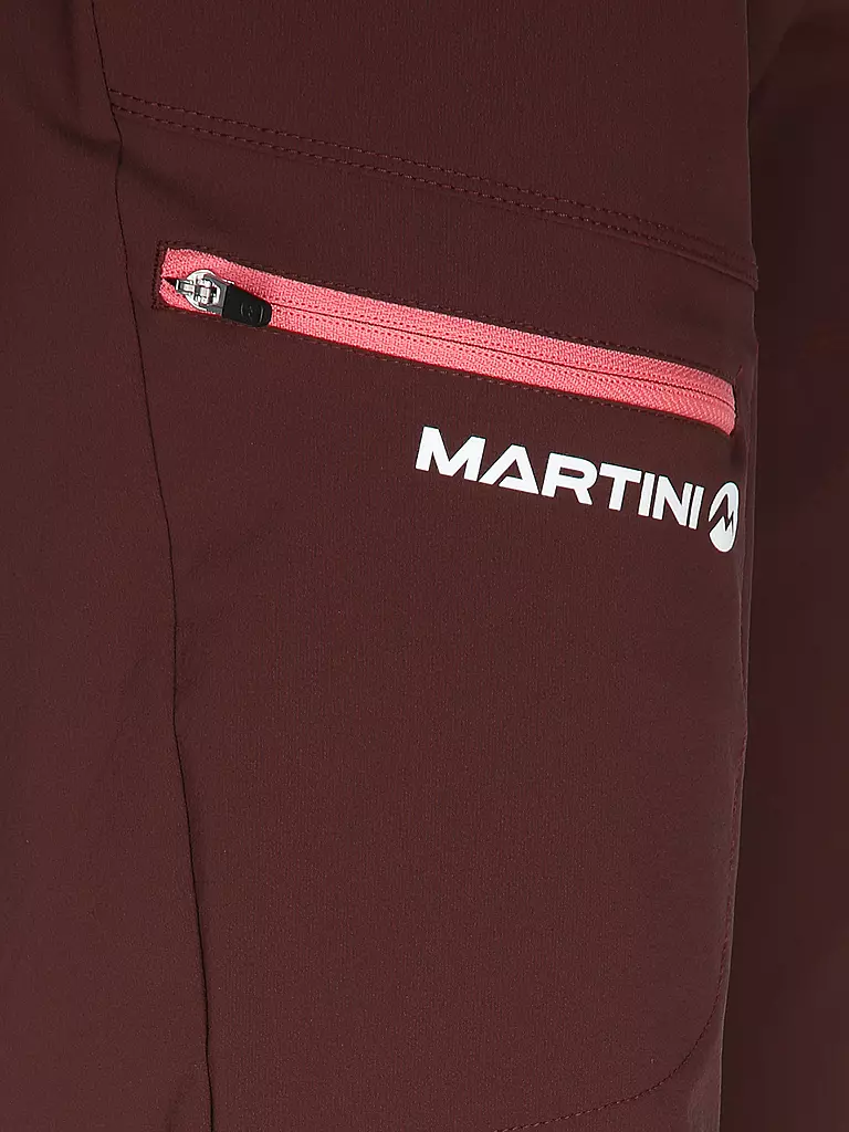 MARTINI | Damen Wanderhose Sunrise | dunkelrot