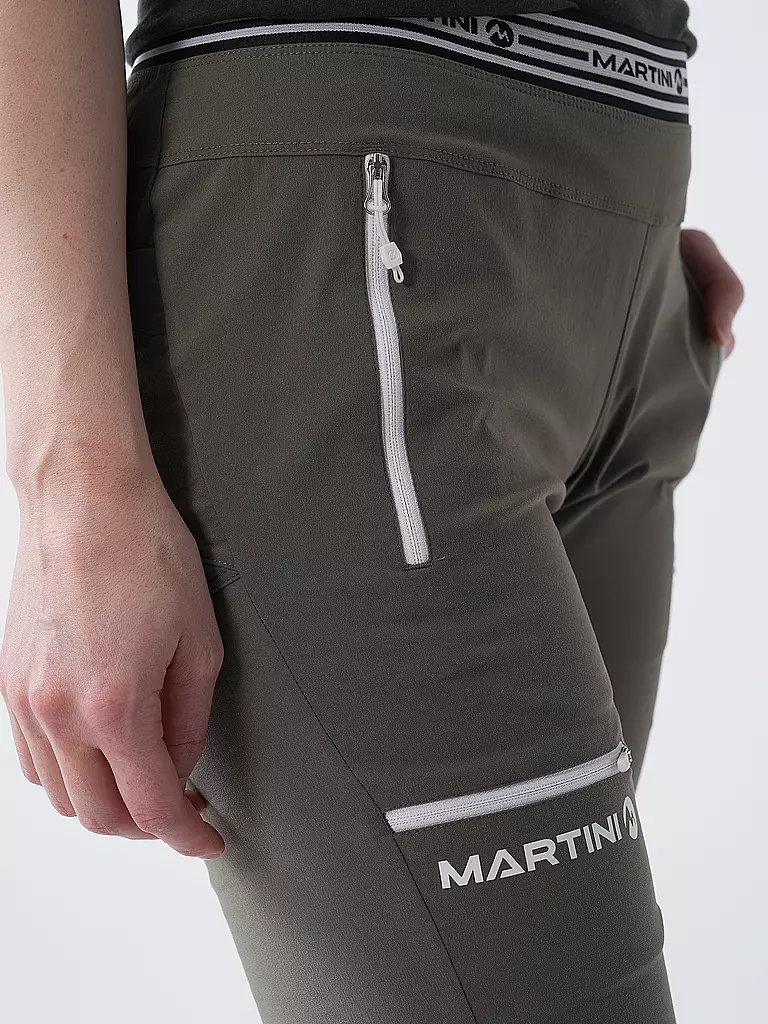 MARTINI | Damen Wandershort Via 3/4 | olive