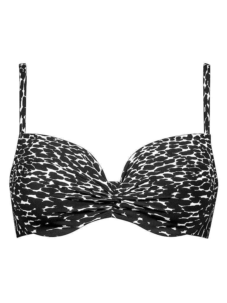 MARYAN MEHLHORN | Damen Bikinioberteil Twisted | schwarz