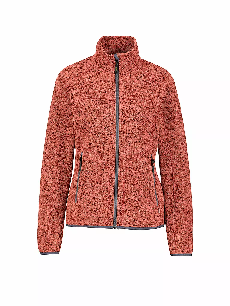 MERU |  Damen Fleecejacke Ballerup  | koralle