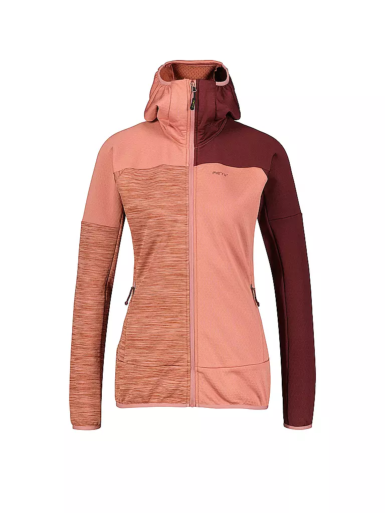 MERU | Damen Fleecejacke Busselton | rosa