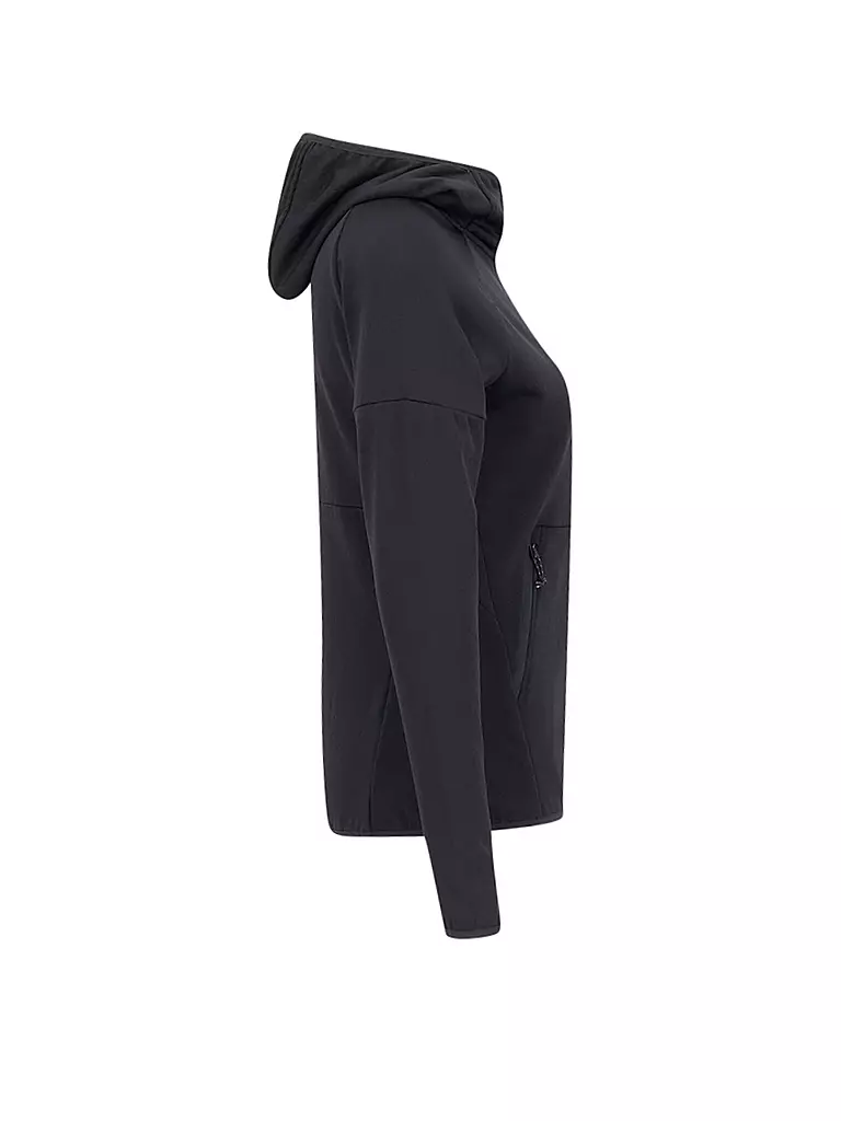 MERU | Damen Fleecejacke Paita | schwarz