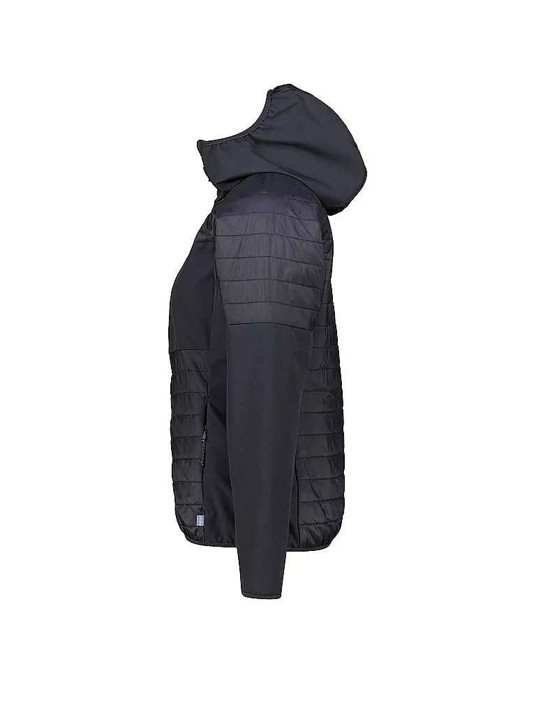 MERU | Damen Hybridjacke JAUJA | schwarz