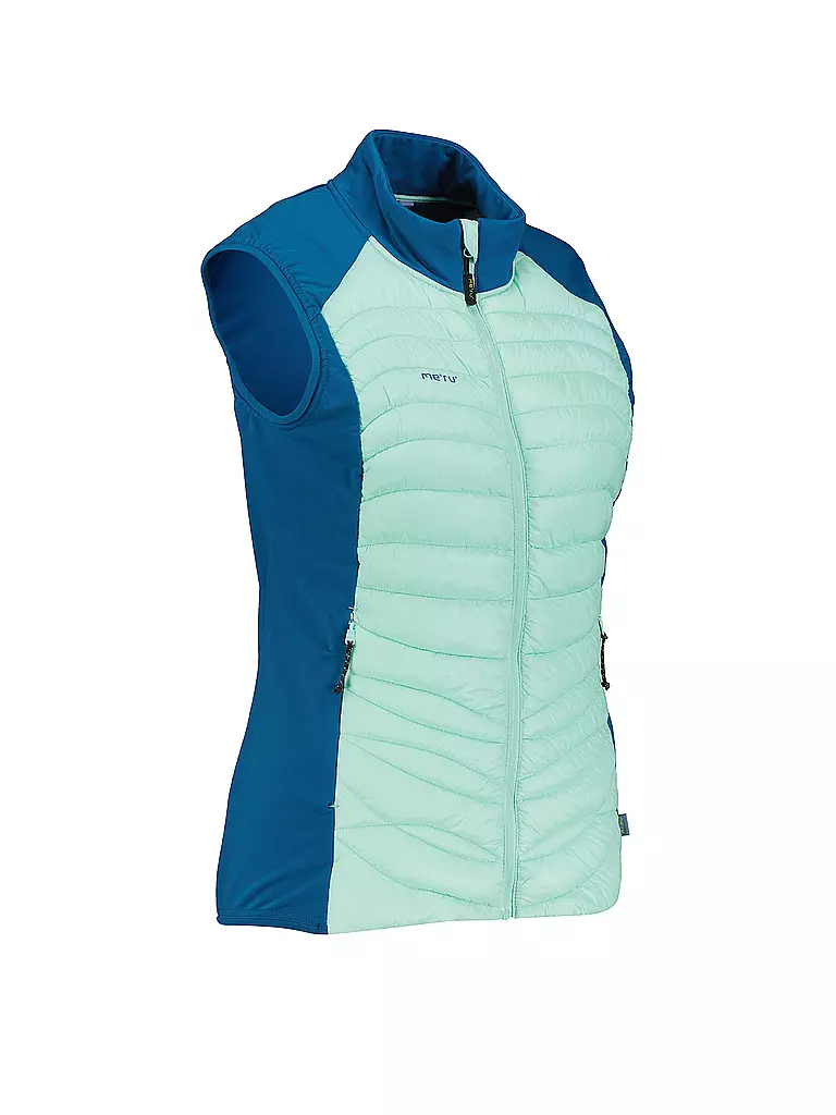 MERU | Damen Hybridweste Kasilof | mint