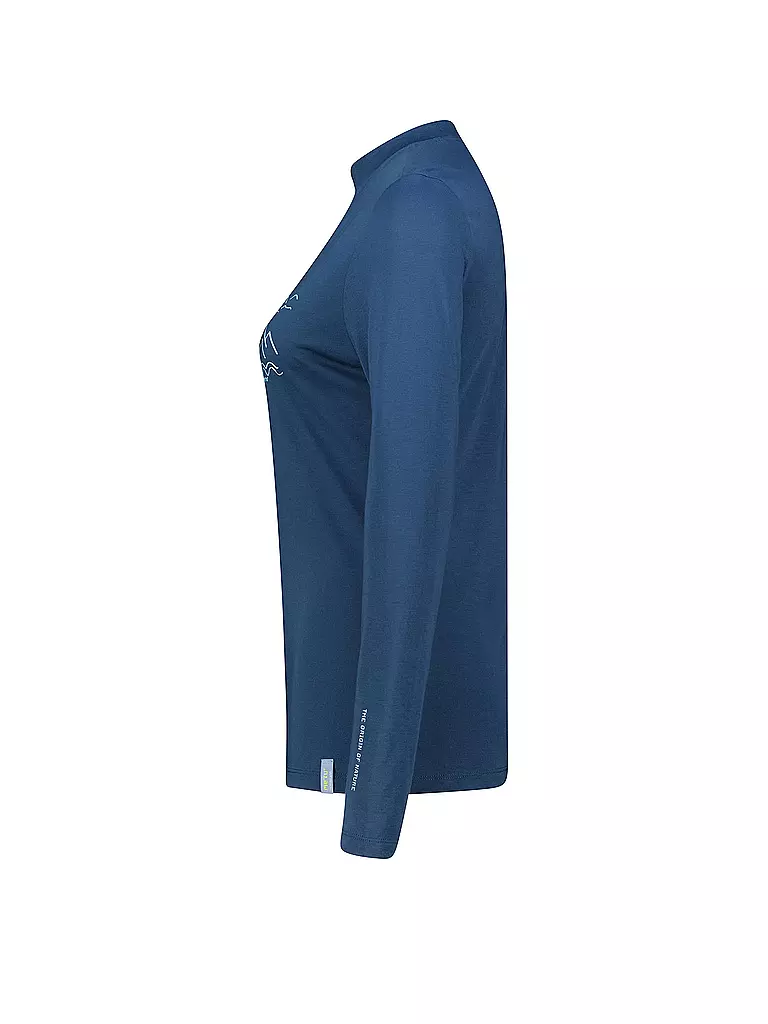 MERU | Damen Langarmshirt Lidköping | dunkelblau