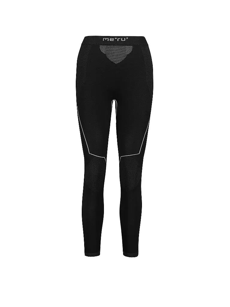 MERU | Damen Unterzieh Hose Atka Black/Grey | schwarz