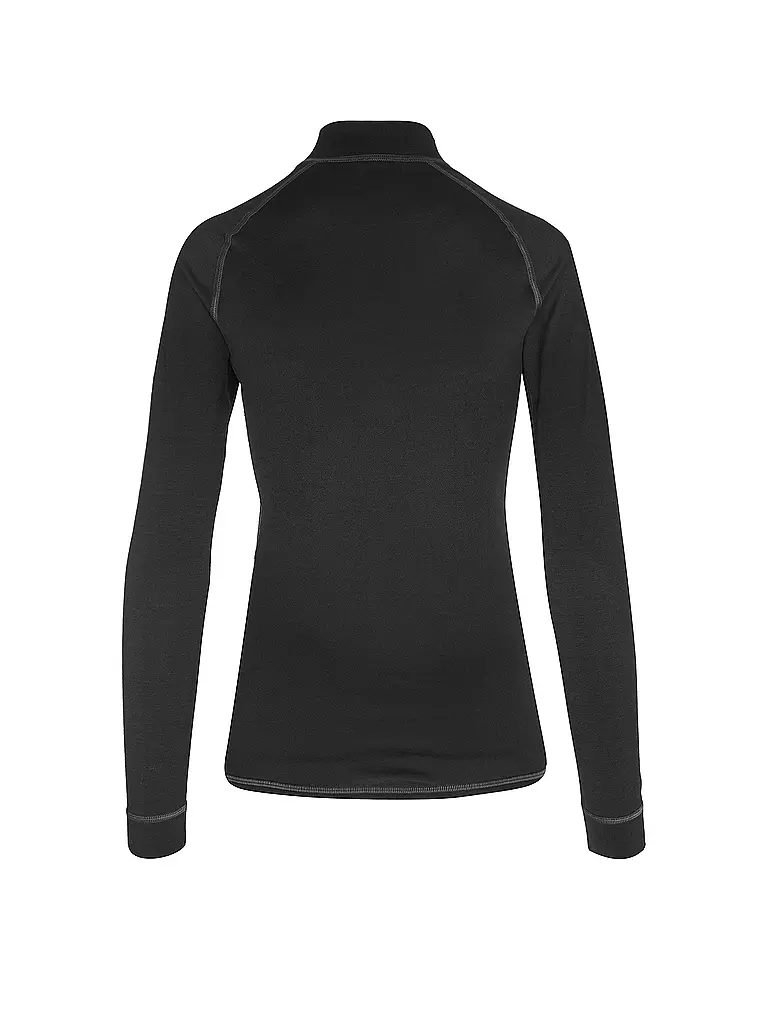 MEY | Damen Unterzieh Zipshirt PRFRMNC+ | schwarz