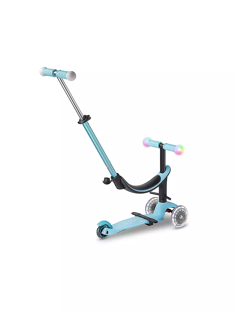 MICRO | Kinder Scooter Micro Mini 2Grow Deluxe Magic LED | blau