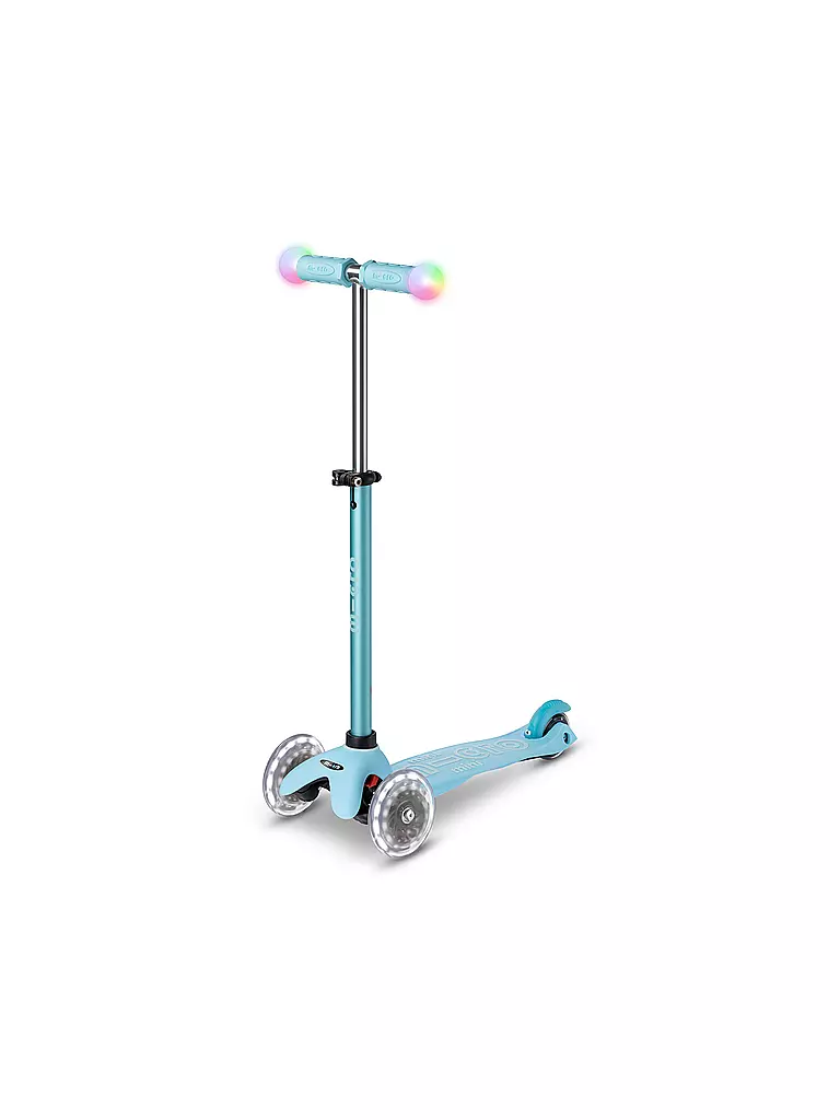 MICRO | Kinder Scooter Micro Mini 2Grow Deluxe Magic LED | blau