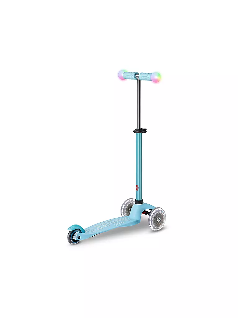 MICRO | Kinder Scooter Micro Mini 2Grow Deluxe Magic LED | rot