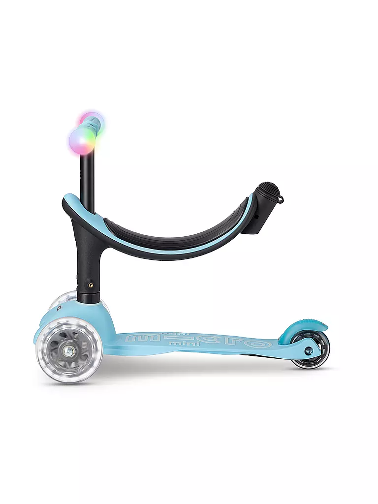 MICRO | Kinder Scooter Micro Mini 2Grow Deluxe Magic LED | rot