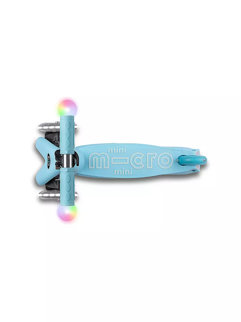 MICRO | Kinder Scooter Micro Mini 2Grow Deluxe Magic LED | rot