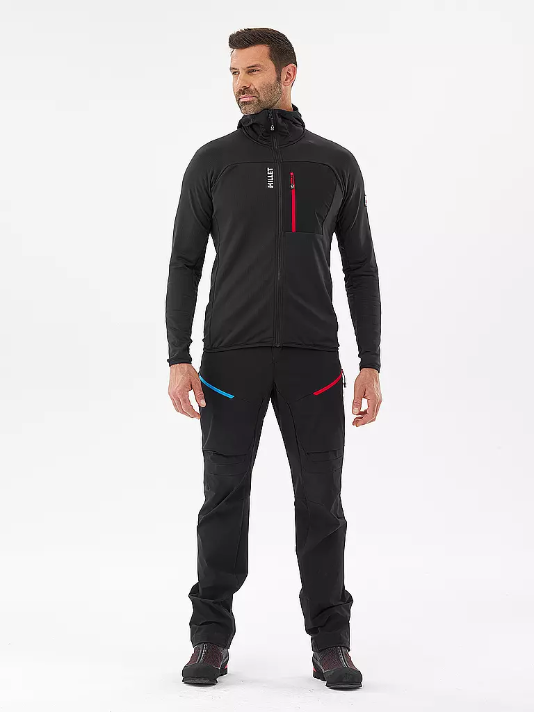 MILLET |  Herren Fleecejacke Trilogy Lightgrid Polartec Hoodie  | schwarz