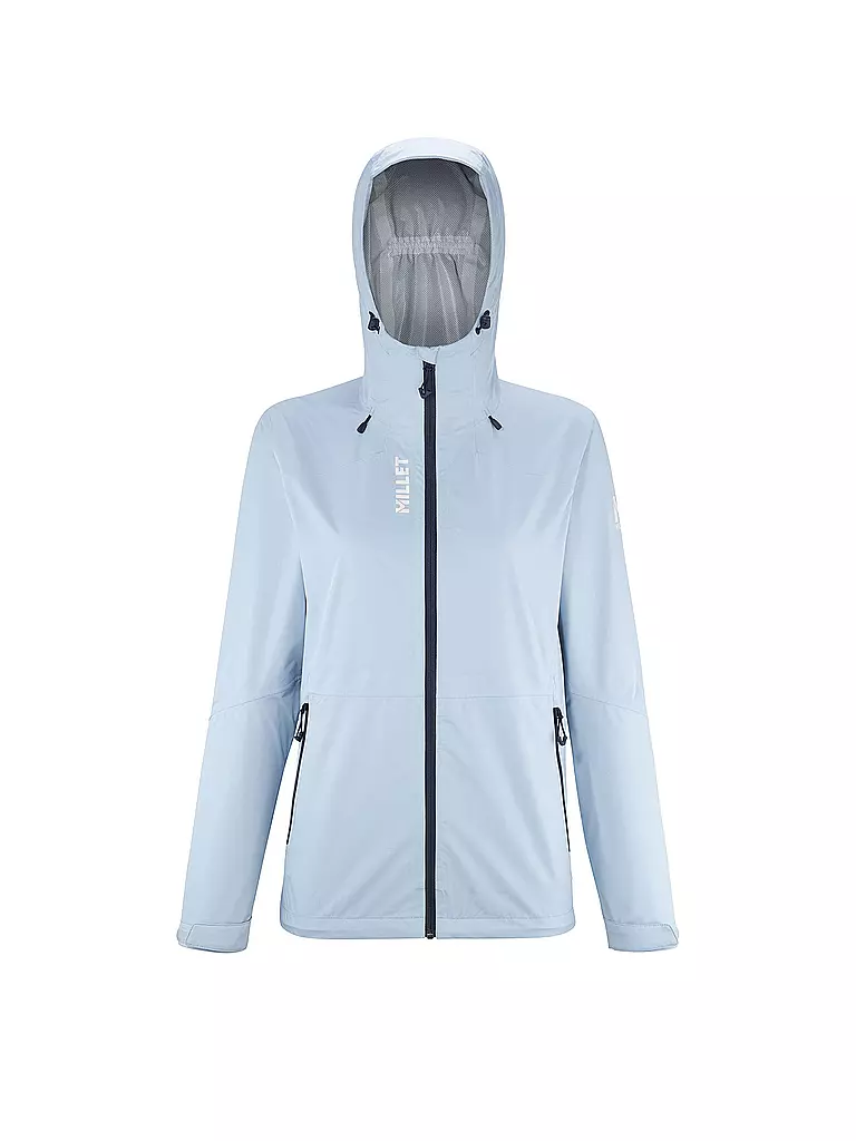 MILLET | Damen Wanderjacke Fitz Roy 2.5L Hoodie | hellblau