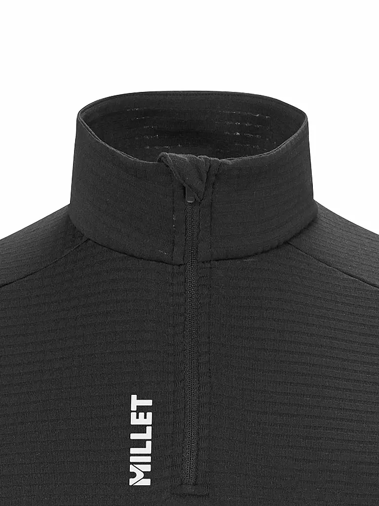 MILLET | Herren  Zipshirt Intense Fleece | schwarz