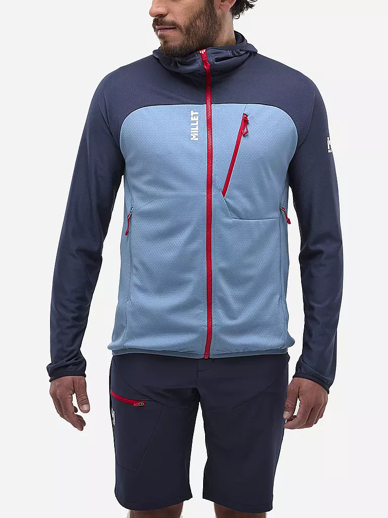 MILLET | Herren Fleecejacke Looka 3 Hoodie | blau