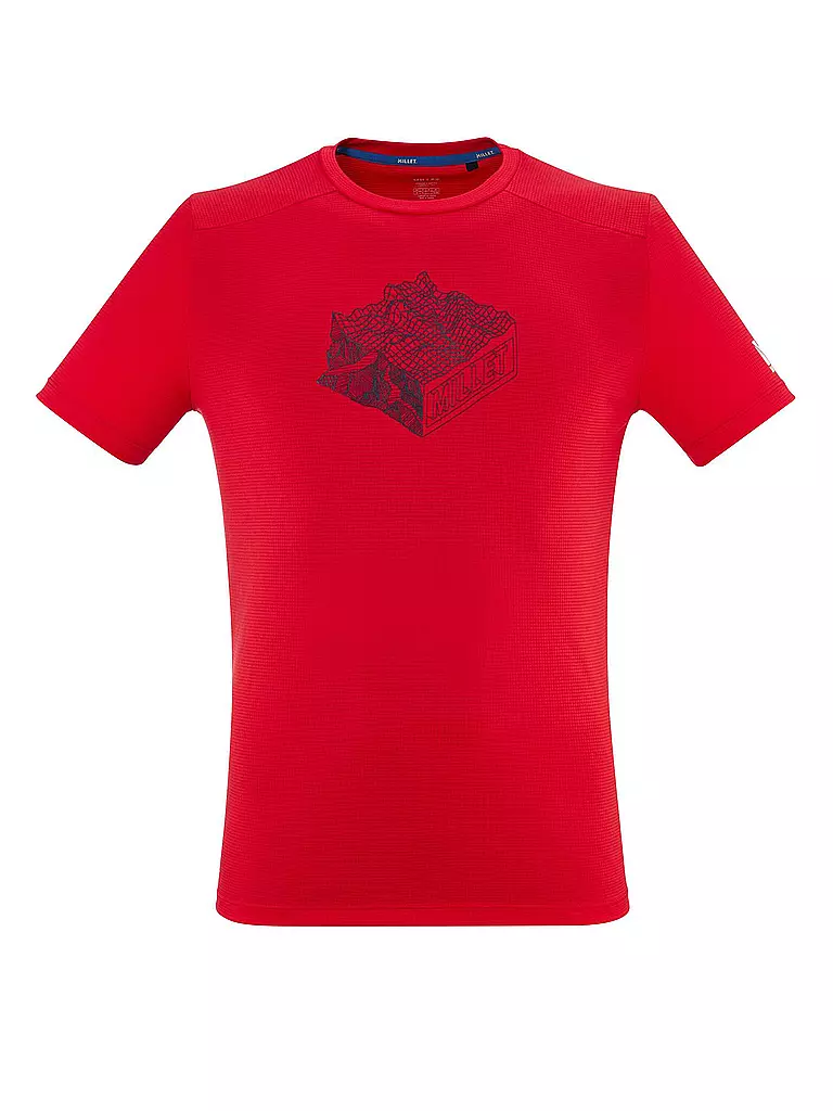 MILLET | Herren Funktionsshirt Kamet Map | rot