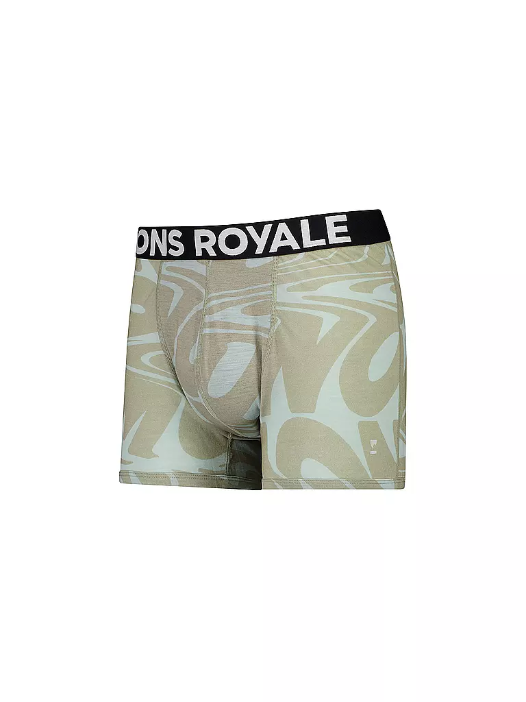 MONS ROYALE | Herren Boxershort Hold'em | hellgrau