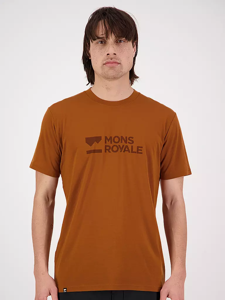 MONS ROYALE | Herren Funktionsshirt Icon | braun