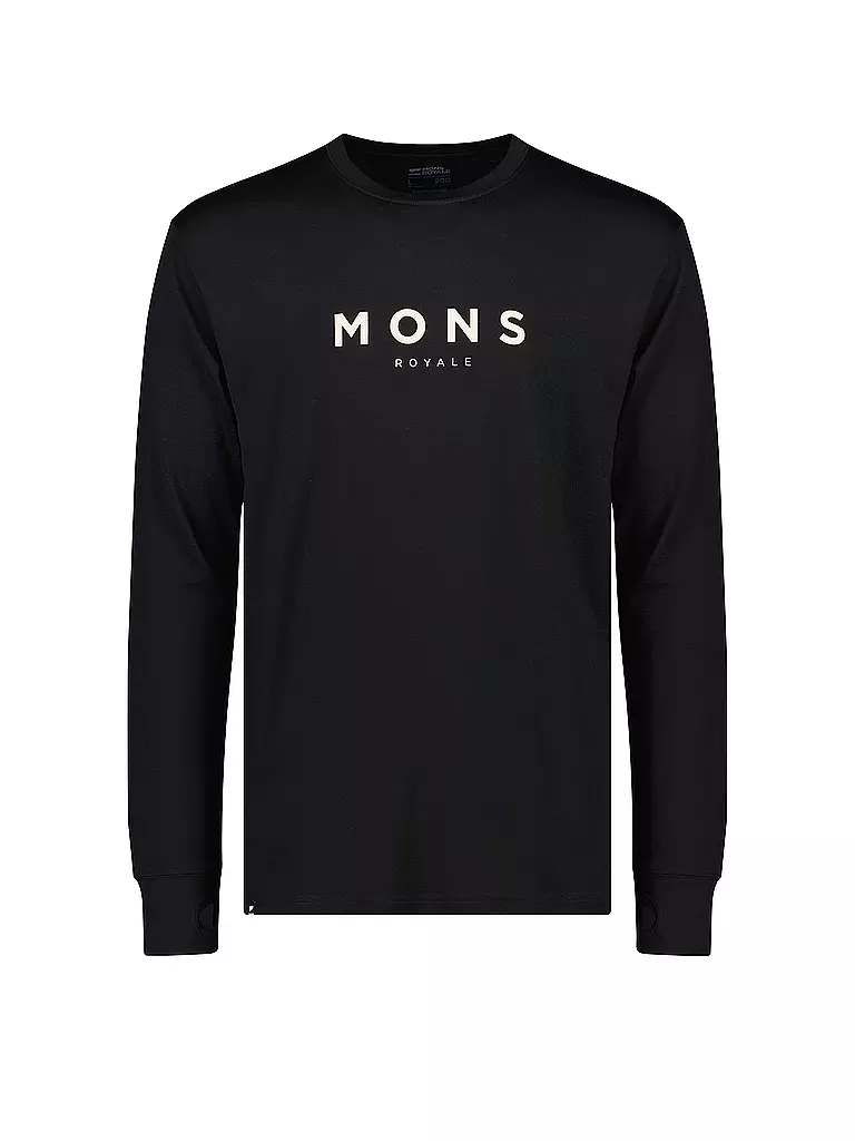 MONS ROYALE | Herren Funktionsshirt Yotei Classics | schwarz