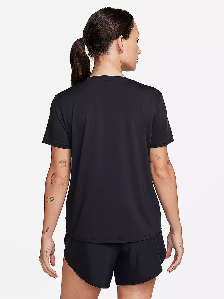 NIKE | Damen Fitnessshirt One Classic Dri-FIT | schwarz