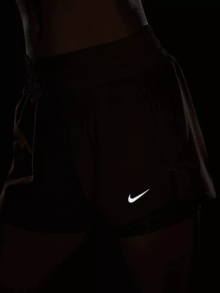 NIKE | Damen Fitnessshort One 2in1 3Inch | braun