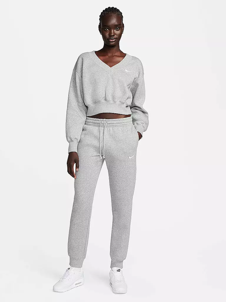 NIKE | Damen Jogginghose Sportswear Phoenix Fleece | grau