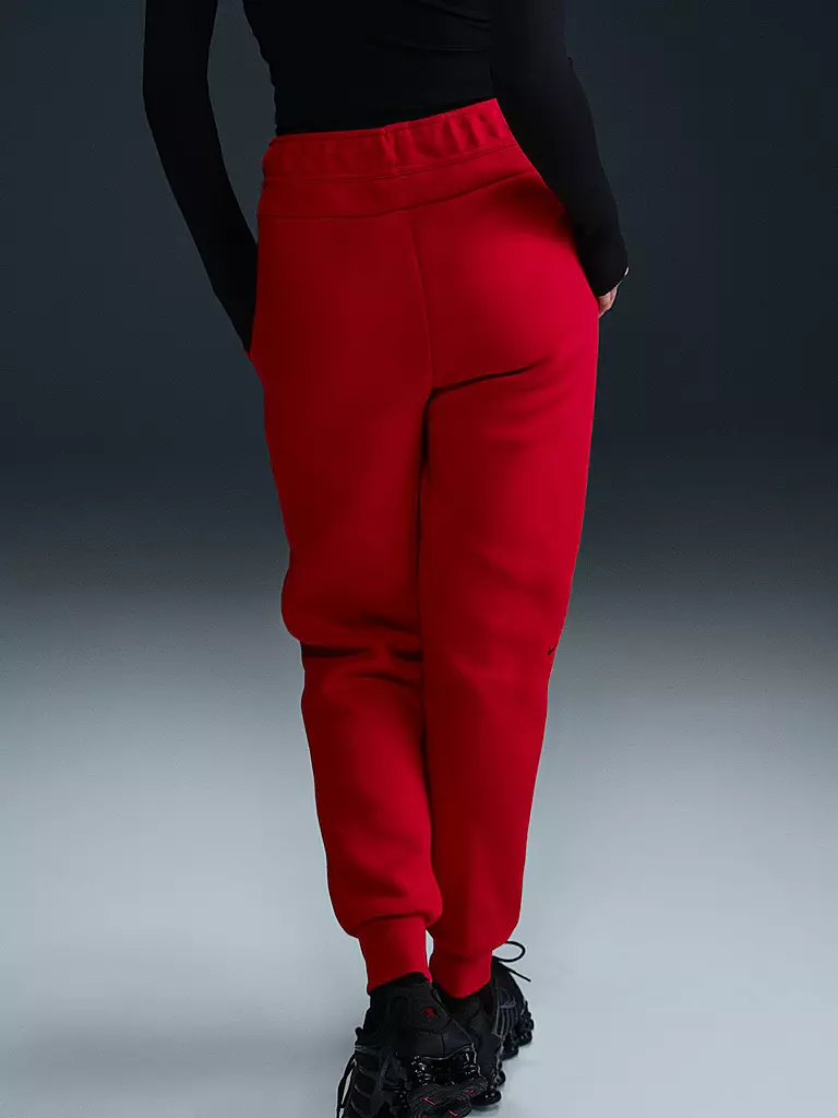 NIKE | Damen Jogginghose Sportswear Tech Fleece | rot