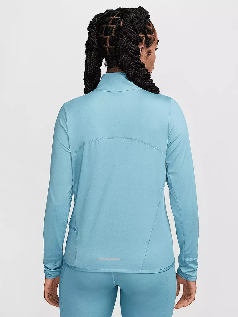 NIKE | Damen Laufshirt Dri-FIT Swift Element UV | hellblau