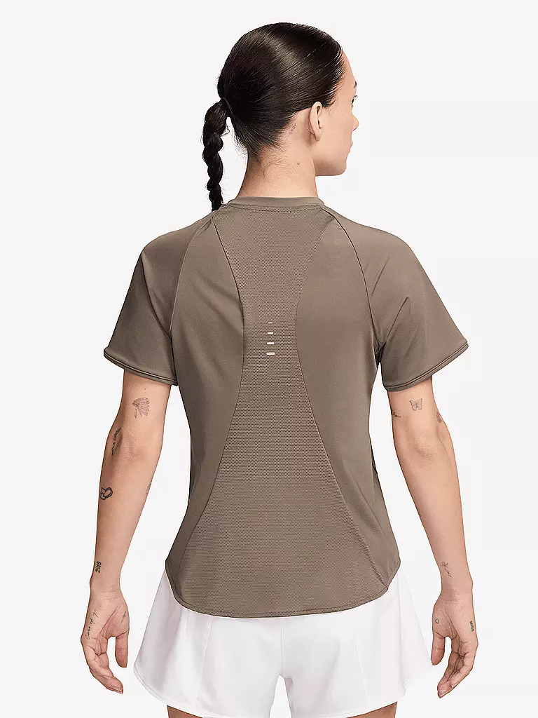 NIKE | Damen Laufshirt Swift | braun