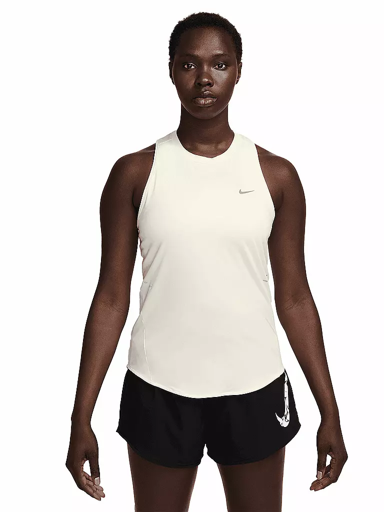 NIKE | Damen Lauftank Swift | beige