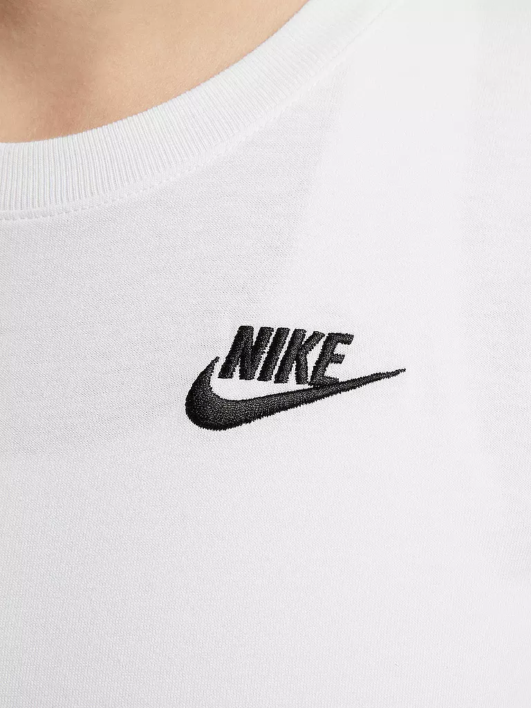 NIKE | Damen T-Shirt Sportswear Club Essentials | weiss